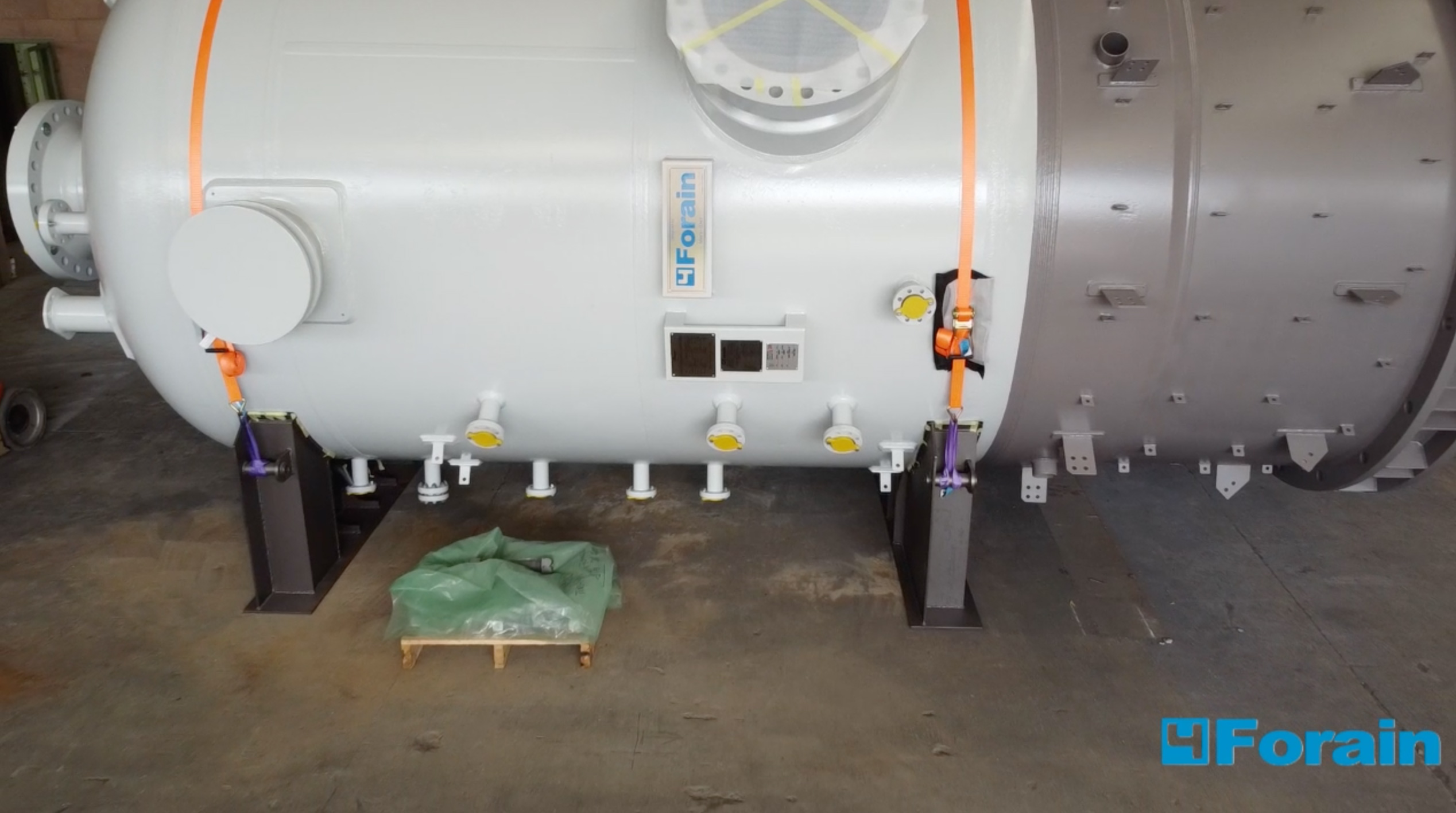 Two stage horizontal ges filter separators – Forain type FSO